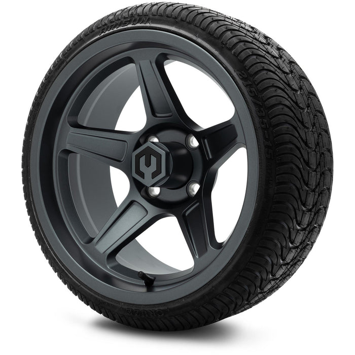 MODZ® 15" Drift Gunmetal - Low Profile Tires and Wheels Combo