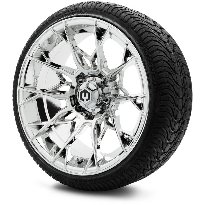 MODZ® 15" Chaos Chrome - Low Profile Tires and Wheels Combo