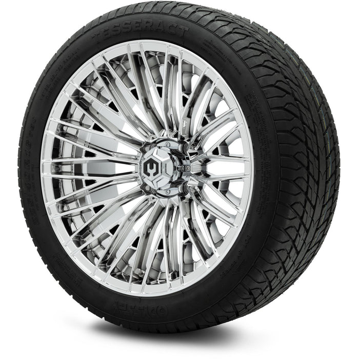 MODZ® 16" Reaper Chrome - Low Profile Tires and Wheels Combo