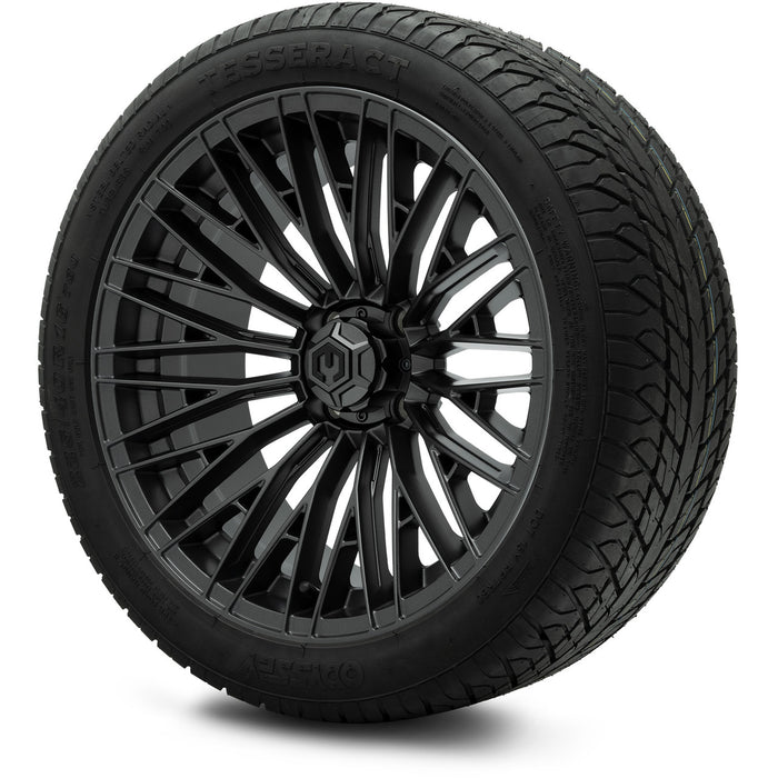 MODZ® 16" Reaper Titanium Gunmetal - Low Profile Tires and Wheels Combo
