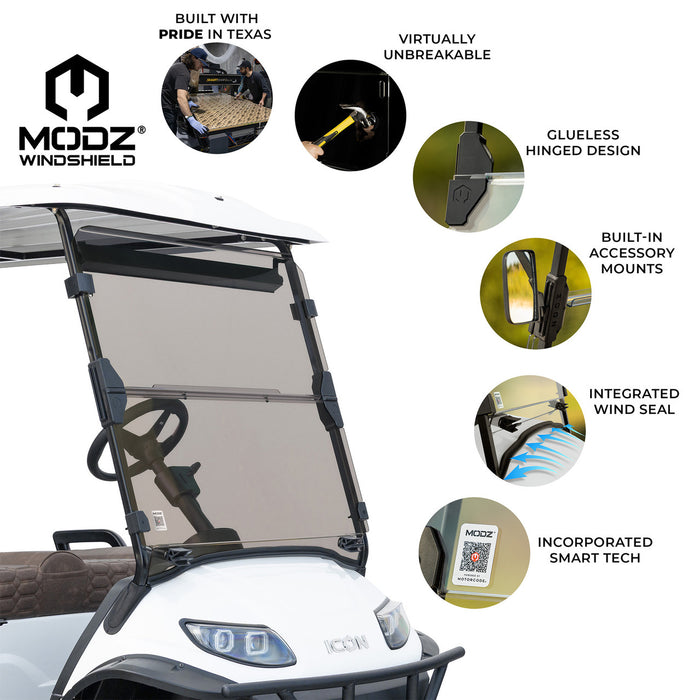 MODZ® Windshield for Icon & AEV