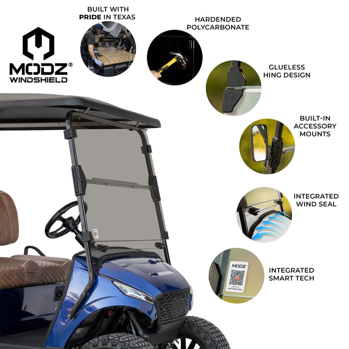 MODZ® Windshield for Storm Body Kits w/1" Struts