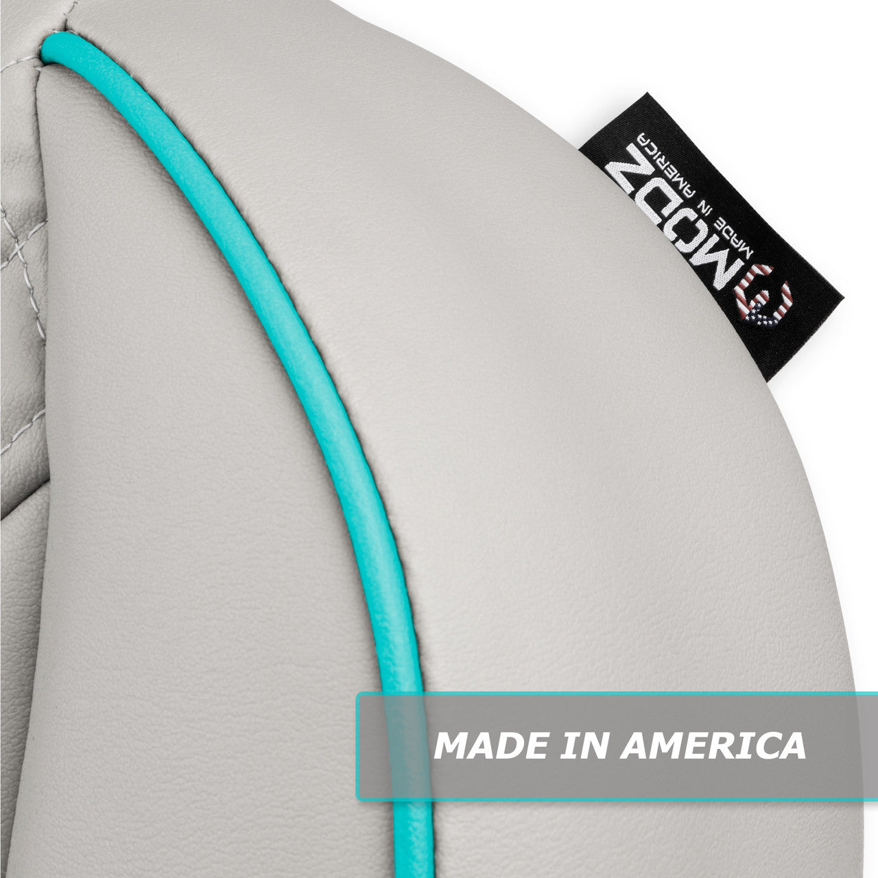 MODZ® FS2 Custom Front Seat - Gray Base - Choose Pattern and Accent Colors