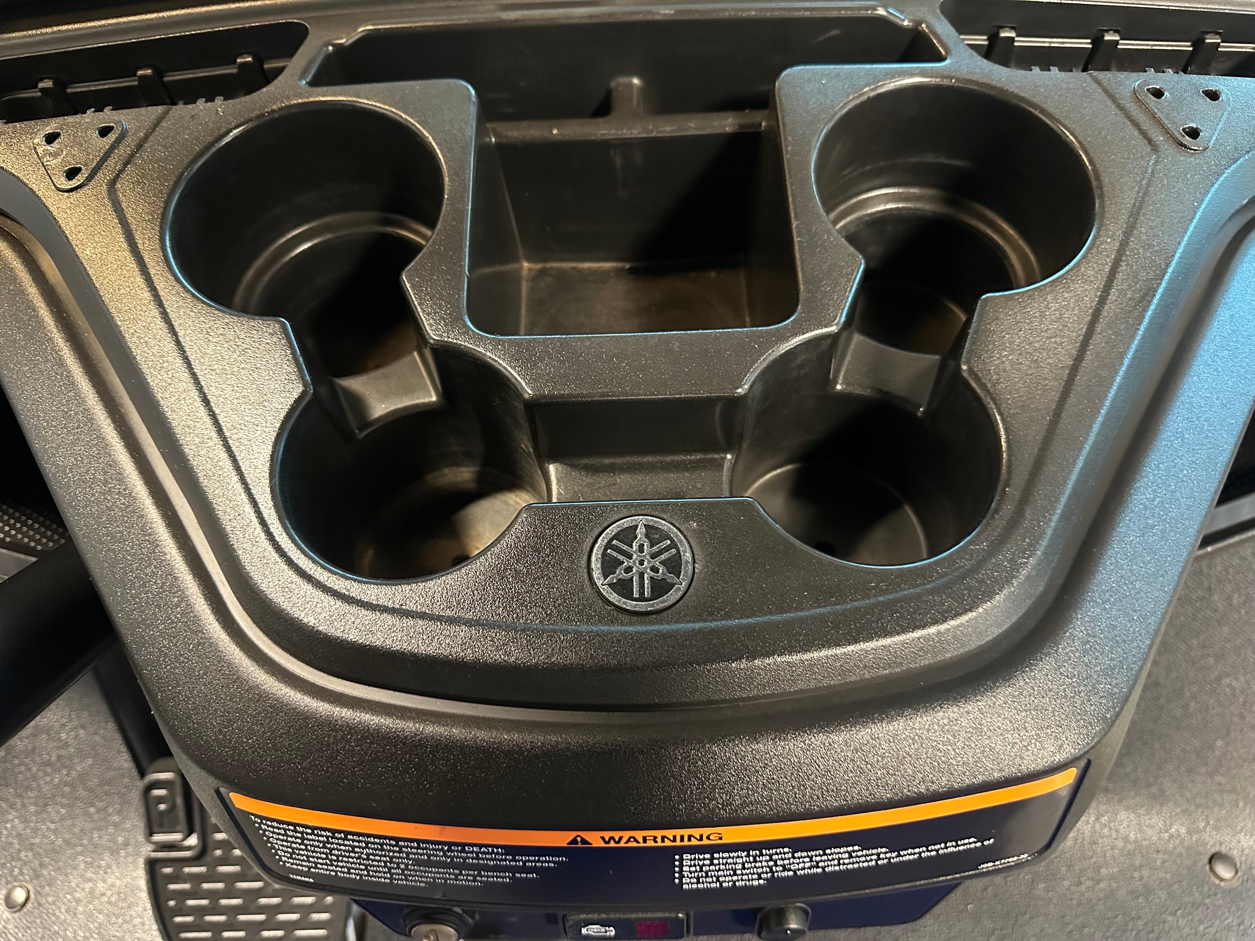 YAMAHA DRIVE2 DASH/CUPHOLDER EMBLEM OEM J0B-H2370-00