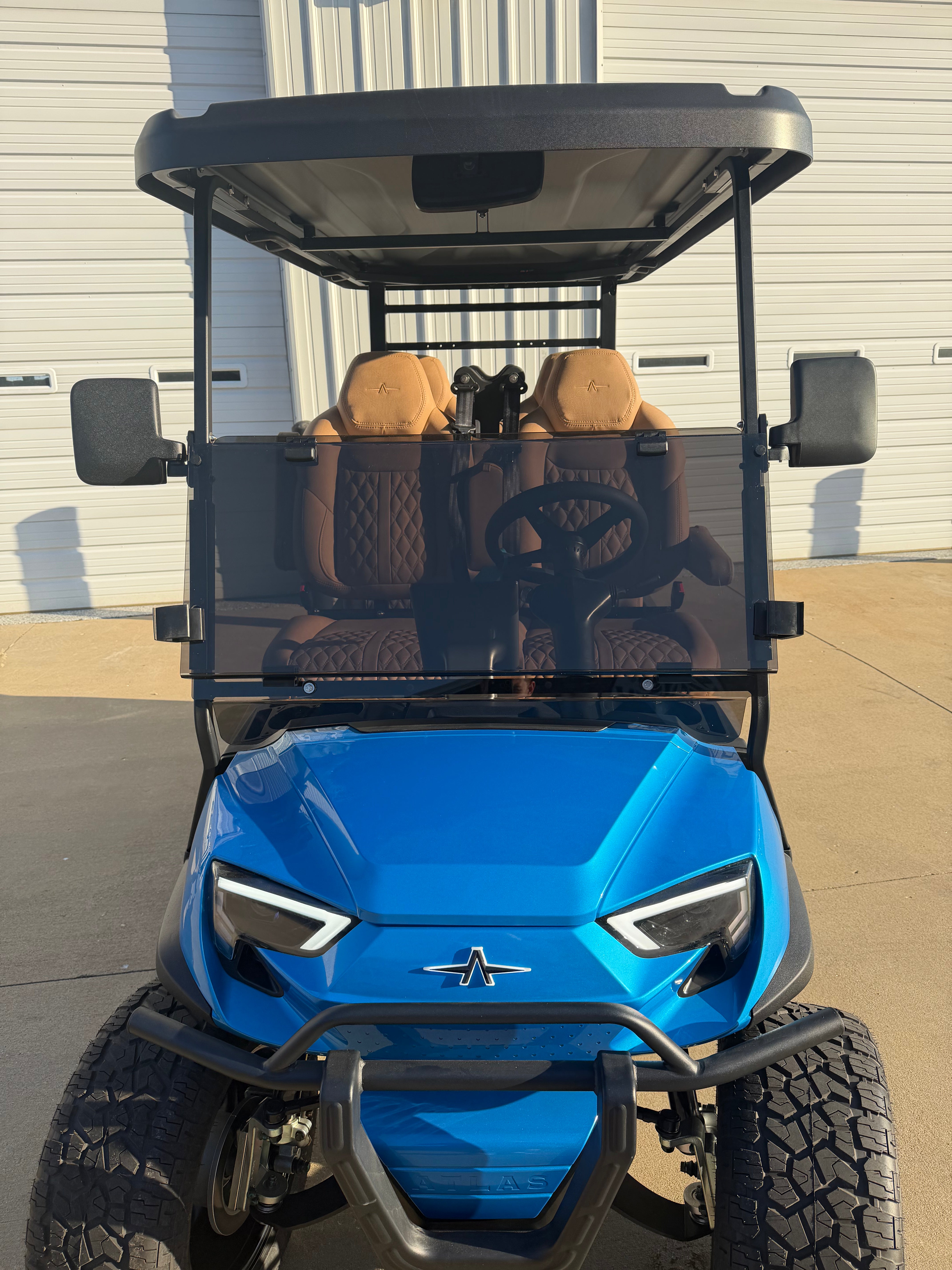 Atlas One Tinted Windshield (HEAVY DUTY) - Dark Tint