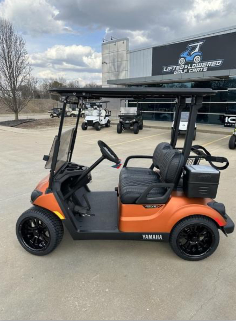 Yamaha Drive2 Atomic Flame Matte Orange Body Kit OEM 2017+