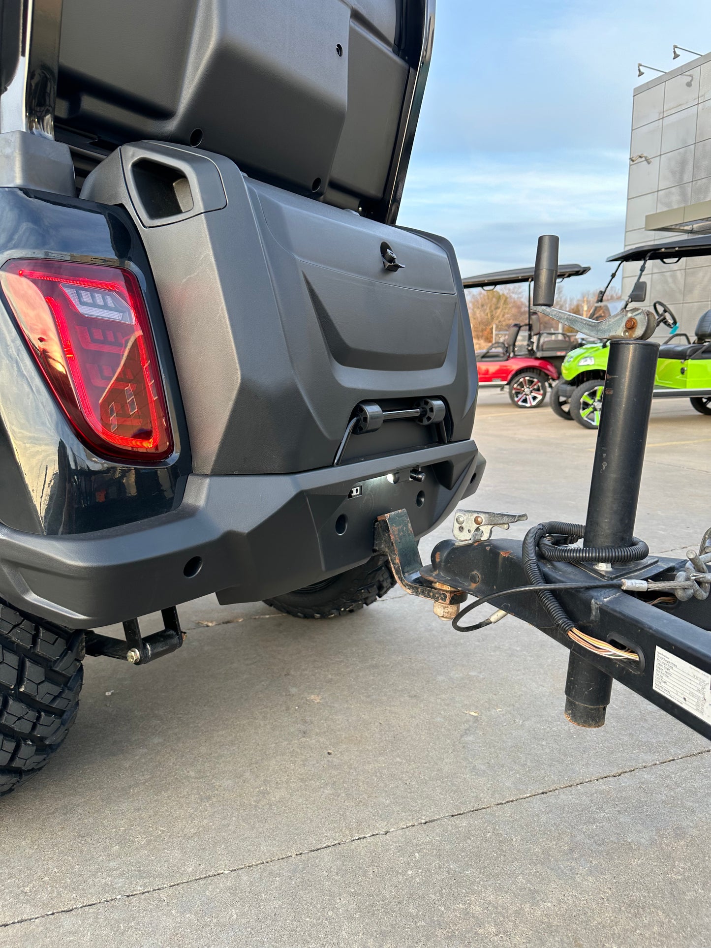 Evolution D5 Trailer Hitch Reciever – GolfCartPartz