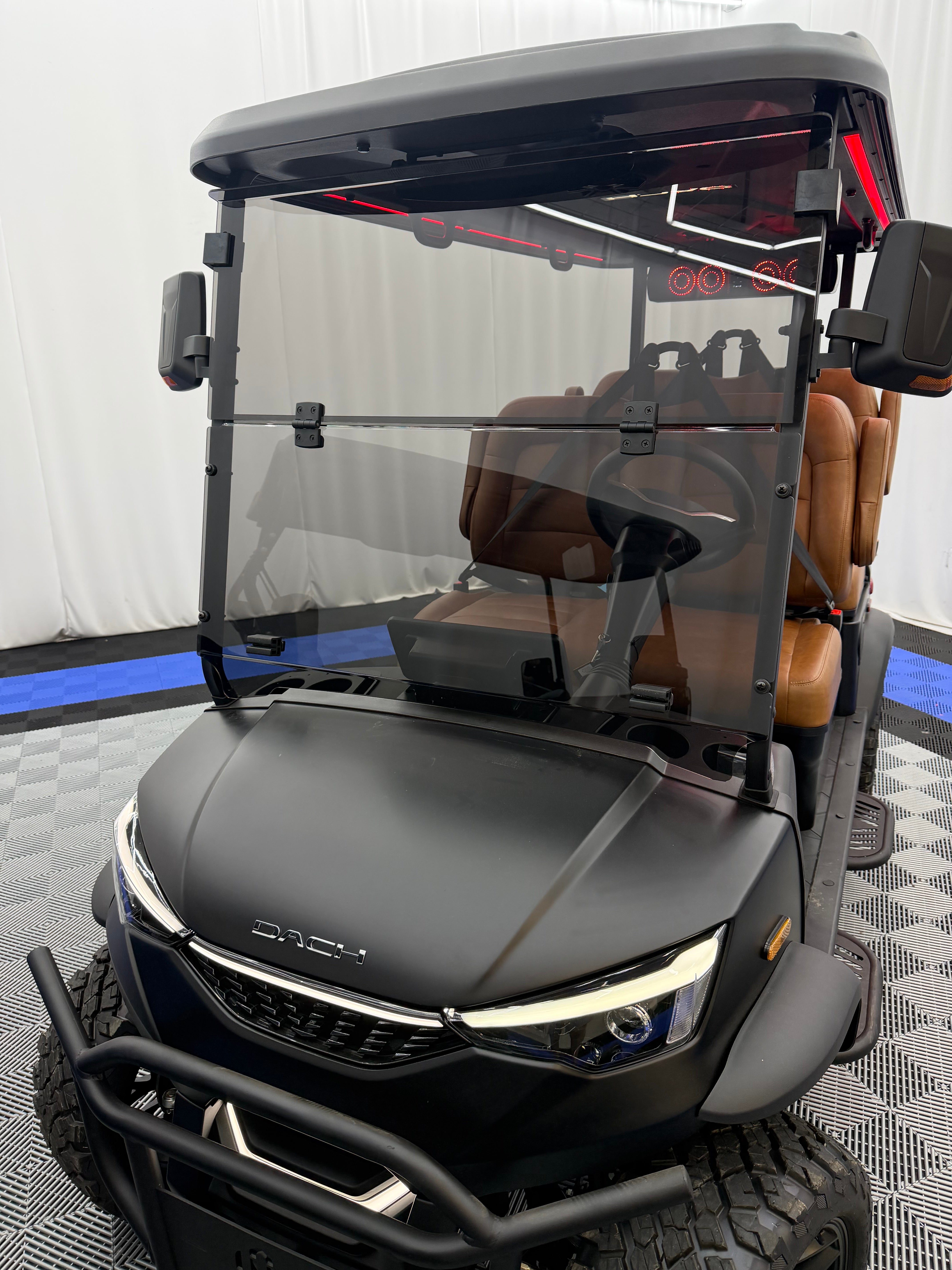 DACH EV Apollo Tinted Windshield (HEAVY DUTY) - Dark Tint