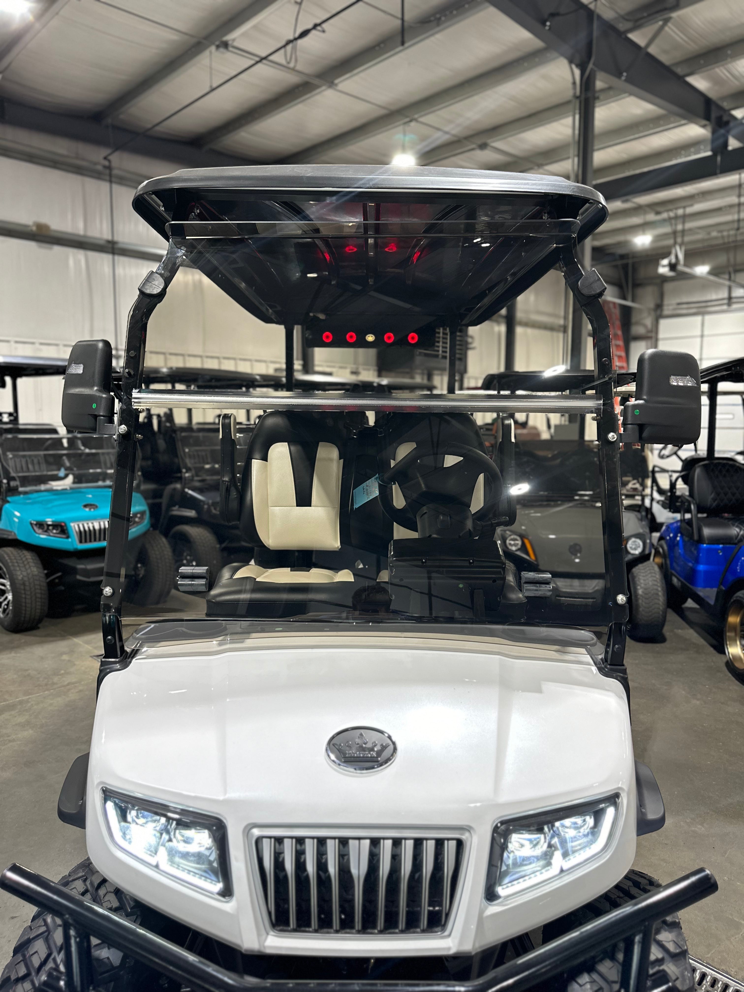Evolution EV D5 Golf Cart Tinted Windshield