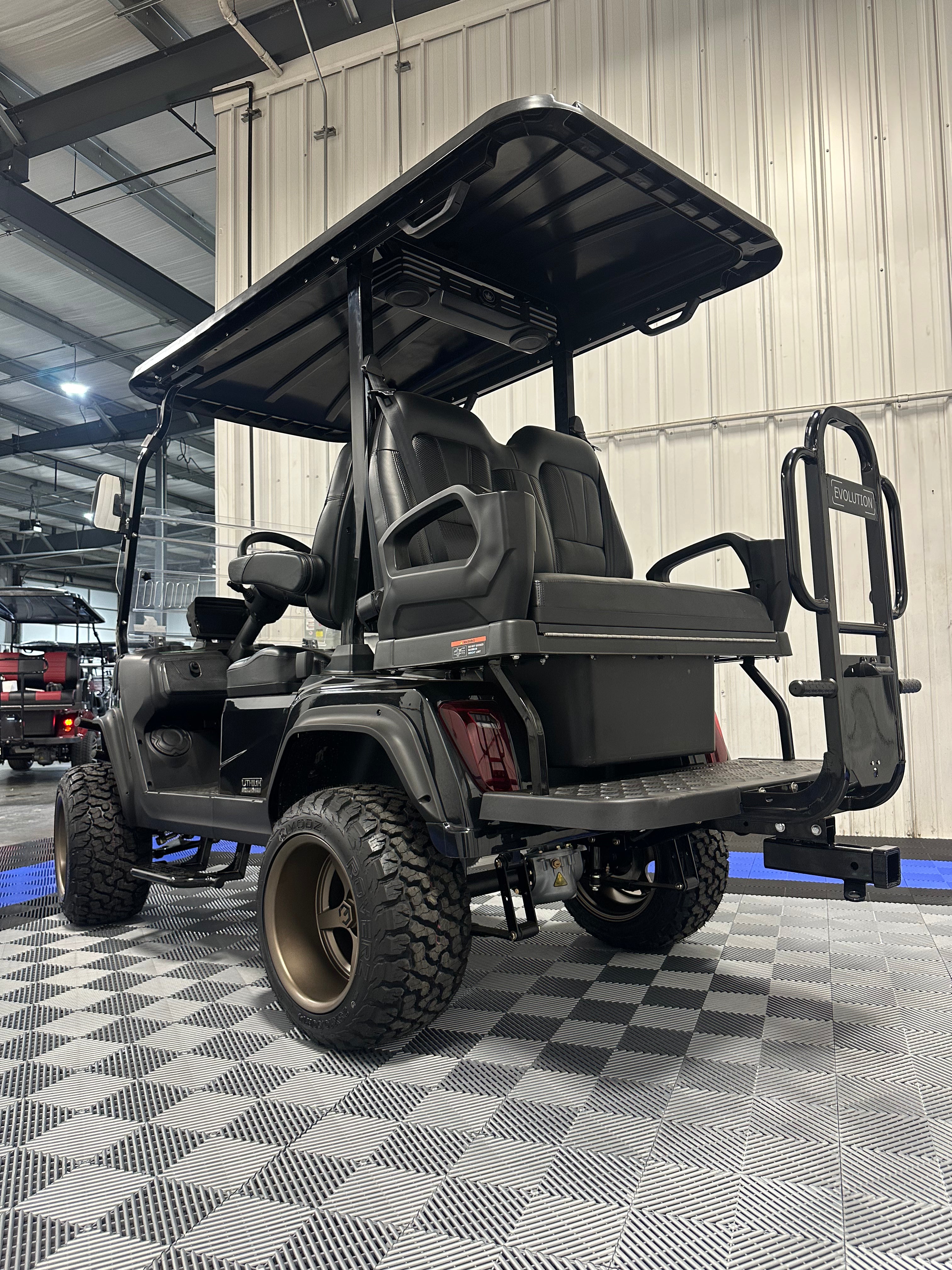 Evolution EV D5 2+2 Hitch Receiver Golf Cart