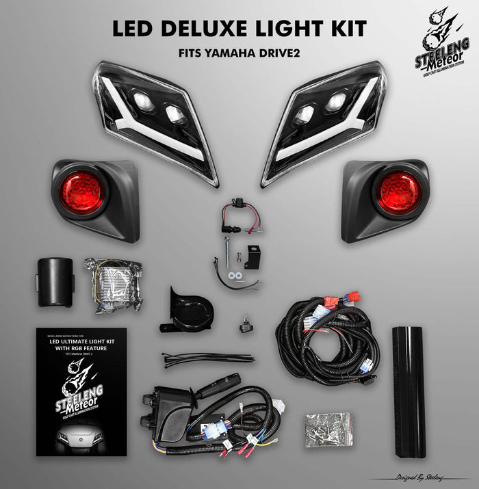 STEELENG Meteor LED DELUXE Light Kit for Yamaha Drive 2 (12 Volt) LIYM08