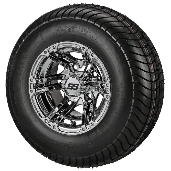 LSI 10' Yukon Mirror Wheel and Low Profile Tire Combo