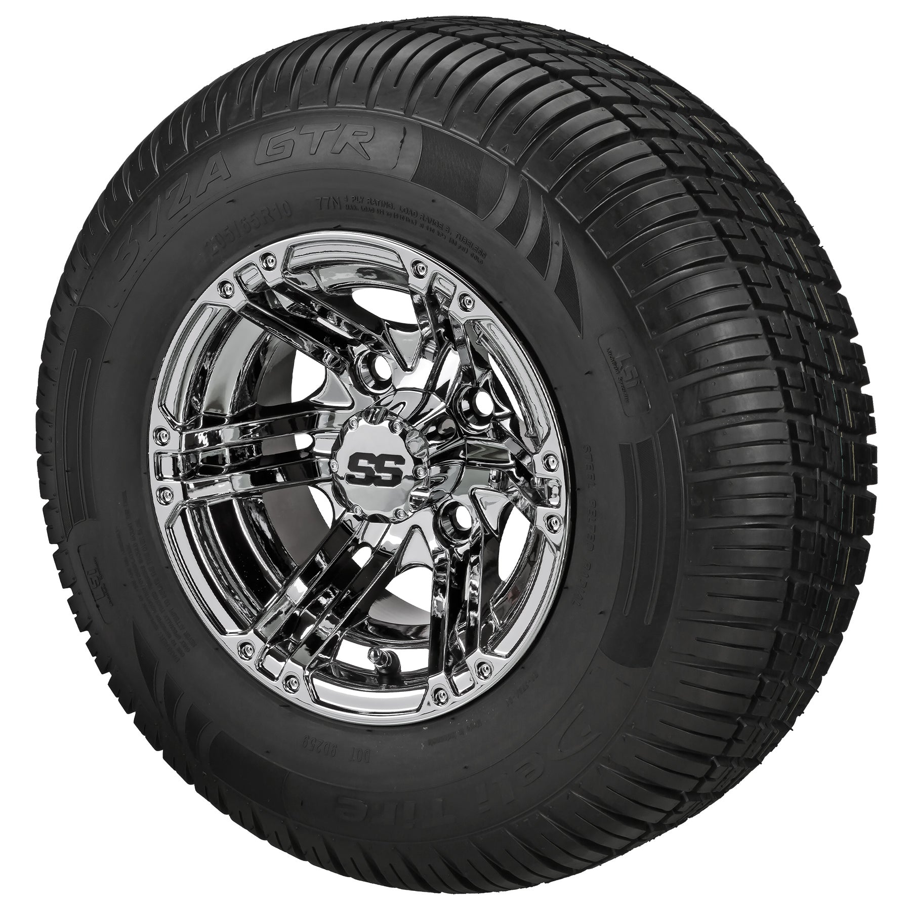 LSI 10' Yukon Mirror Wheel and Low Profile Tire Combo