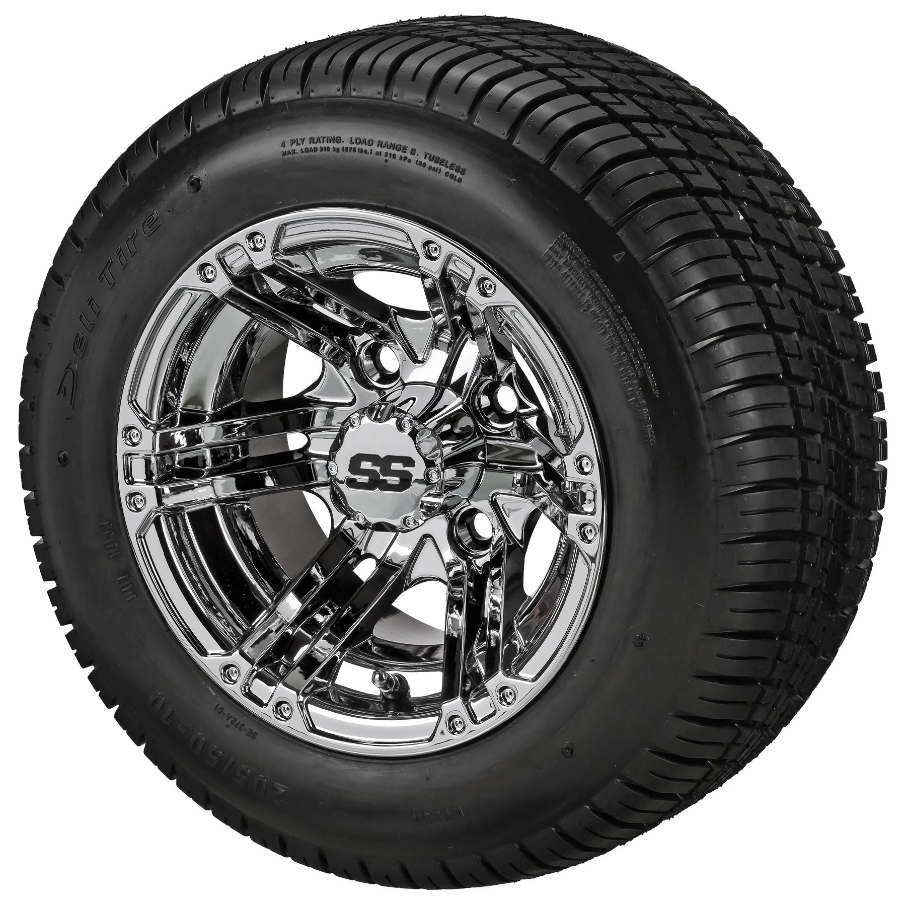 LSI 10' Yukon Mirror Wheel and Low Profile Tire Combo