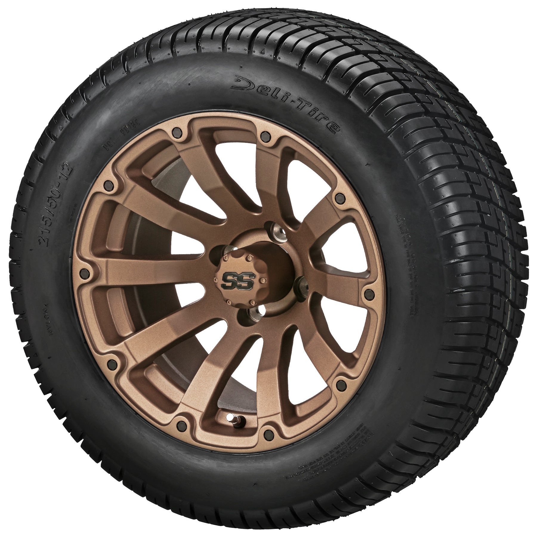 LSI 12' Beast Matte Bronze Wheel and Low Profile Tire Combo