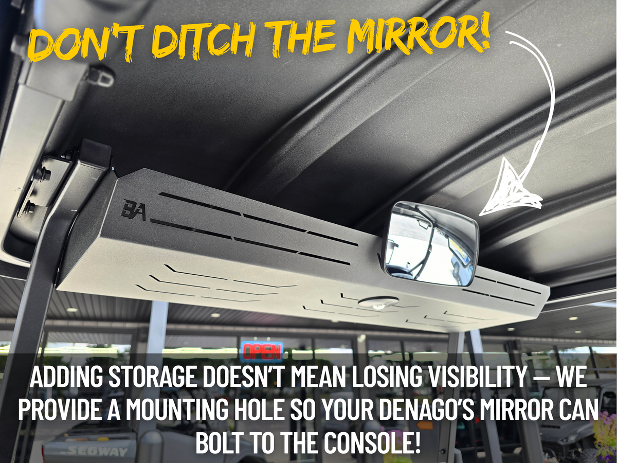 Denago Nomad Storage Console + Dome Light