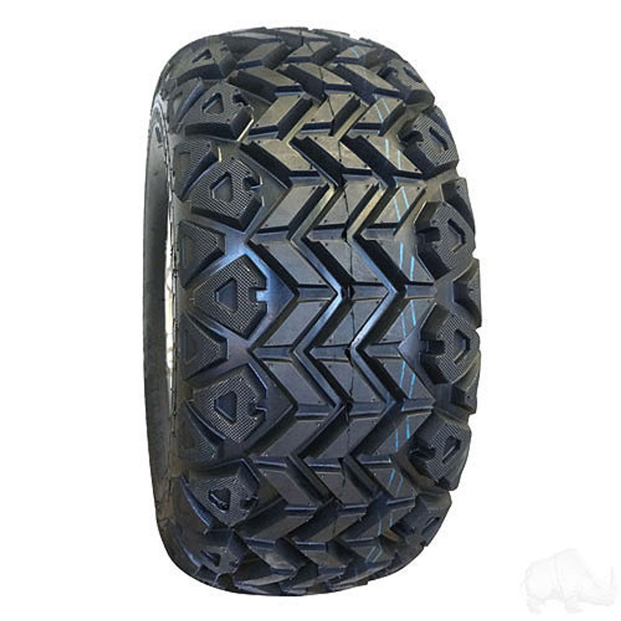 RHOX 10" Phoenix Machined Blue Wheels with Lifted Tire Options Combo