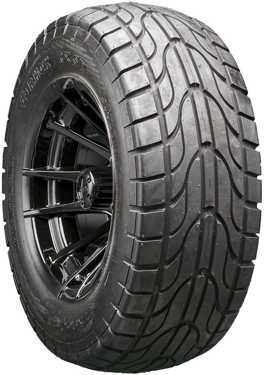 Golf Cart Wheels and Tires - RHOX RX104 Black 12" - All-Terrain