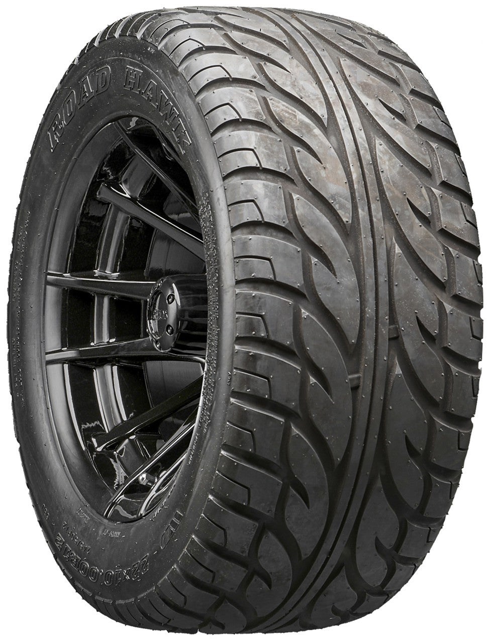 Golf Cart Wheels and Tires - RHOX RX104 Black 12" - All-Terrain