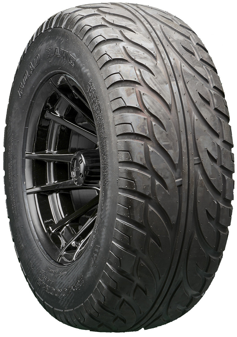 Golf Cart Wheels and Tires - RHOX RX104 Black 12" - All-Terrain