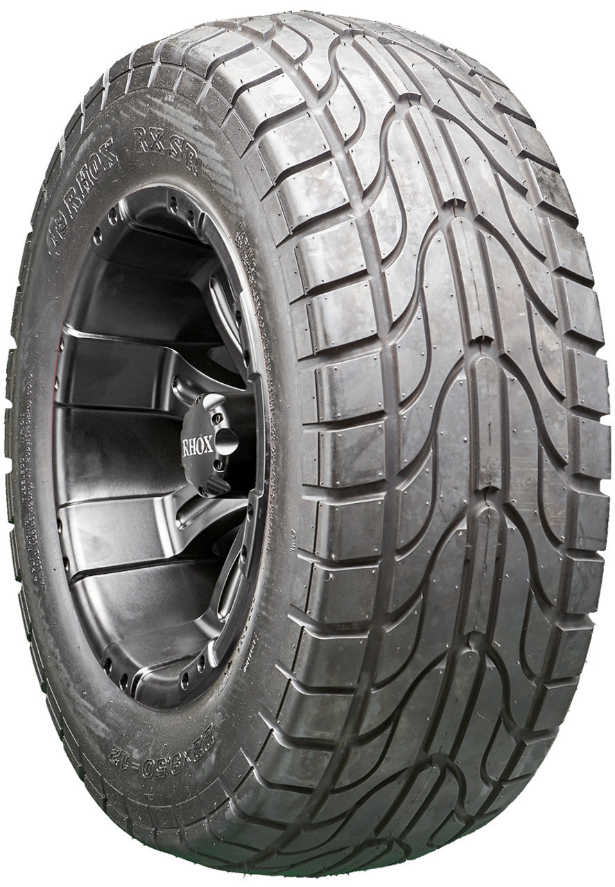 Golf Cart Wheels and Tires - RHOX RX184 Black 12" - All-Terrain