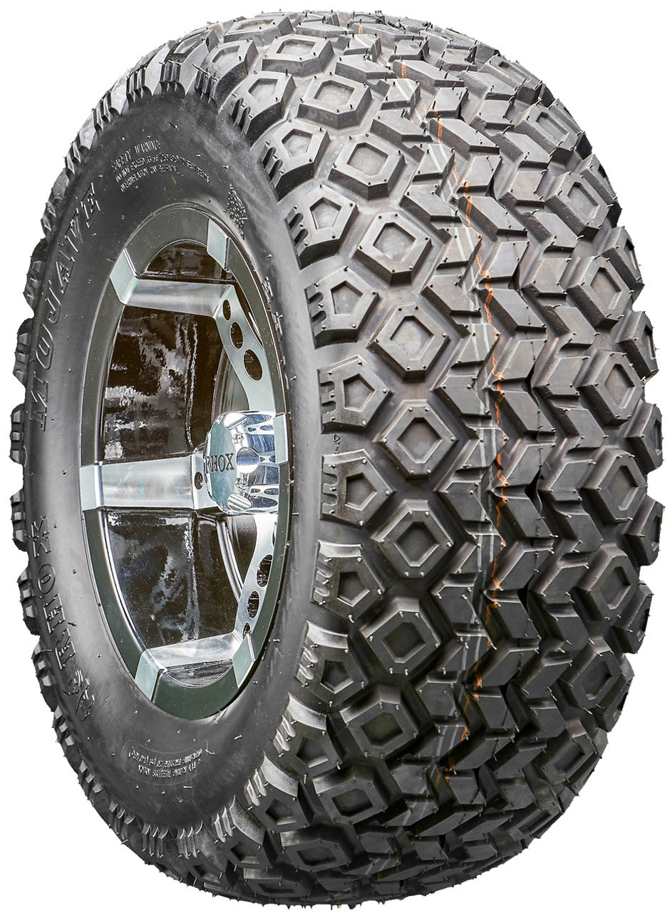 Golf Cart Wheels and Tires - RHOX RX250 Machined 12" - All-Terrain