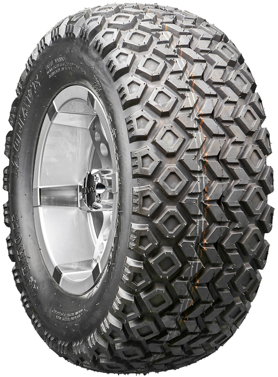 Golf Cart Wheels and Tires - RHOX RX251 Machined/Silver 12" - All-Terrain