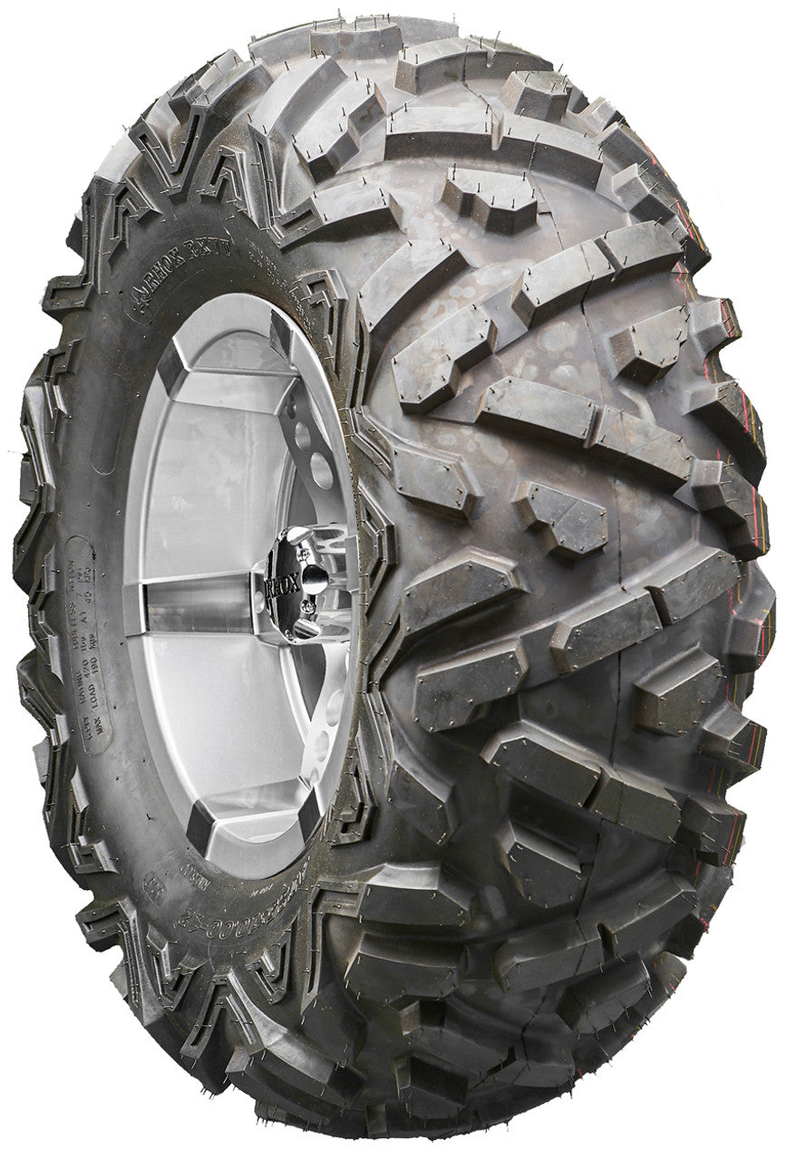 Golf Cart Wheels and Tires - RHOX RX251 Machined/Silver 12" - All-Terrain