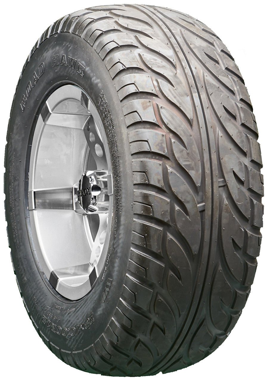 Golf Cart Wheels and Tires - RHOX RX251 Machined/Silver 12" - All-Terrain