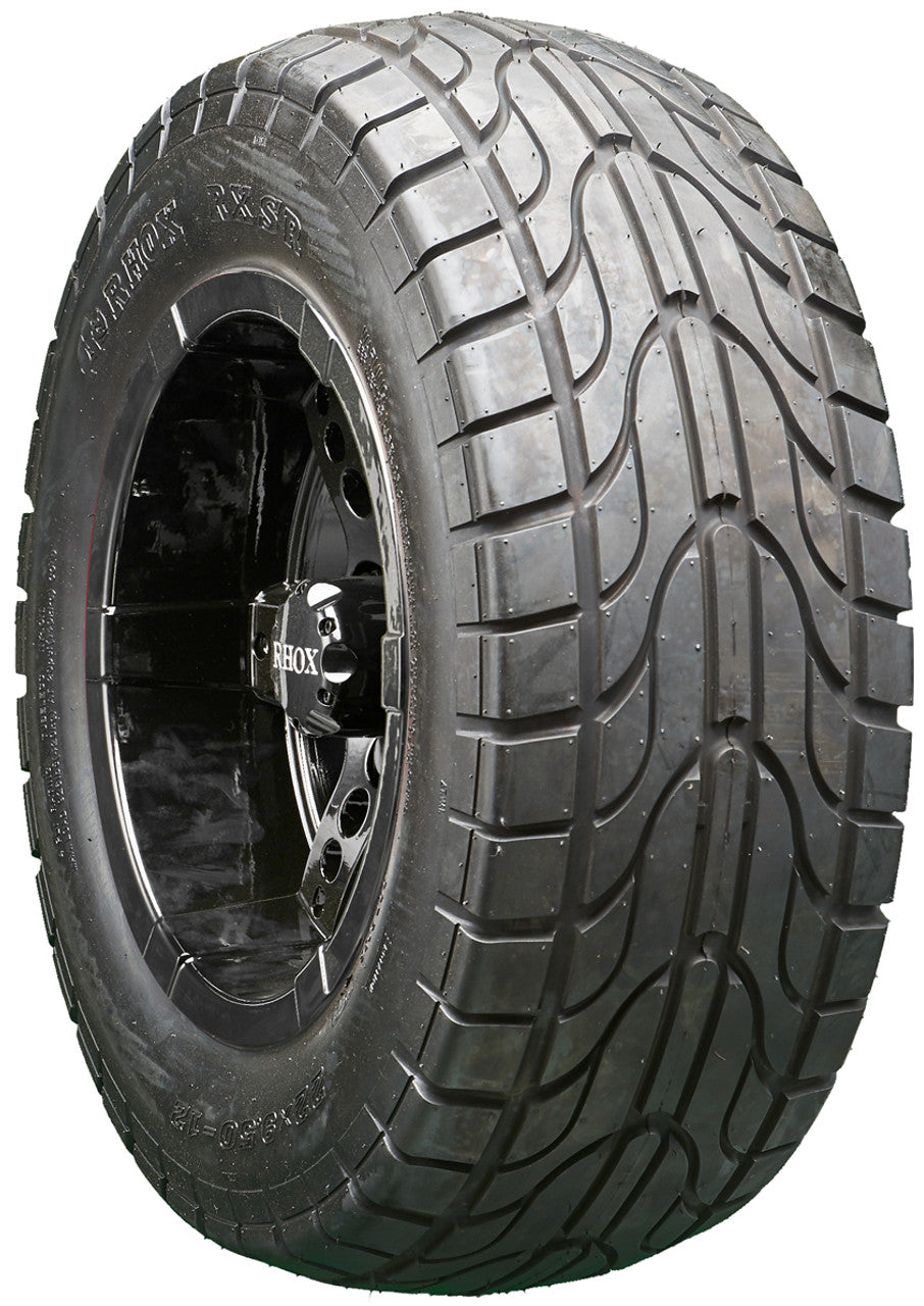 Golf Cart Wheels and Tires - RHOX RX252 Black 12" - All-Terrain