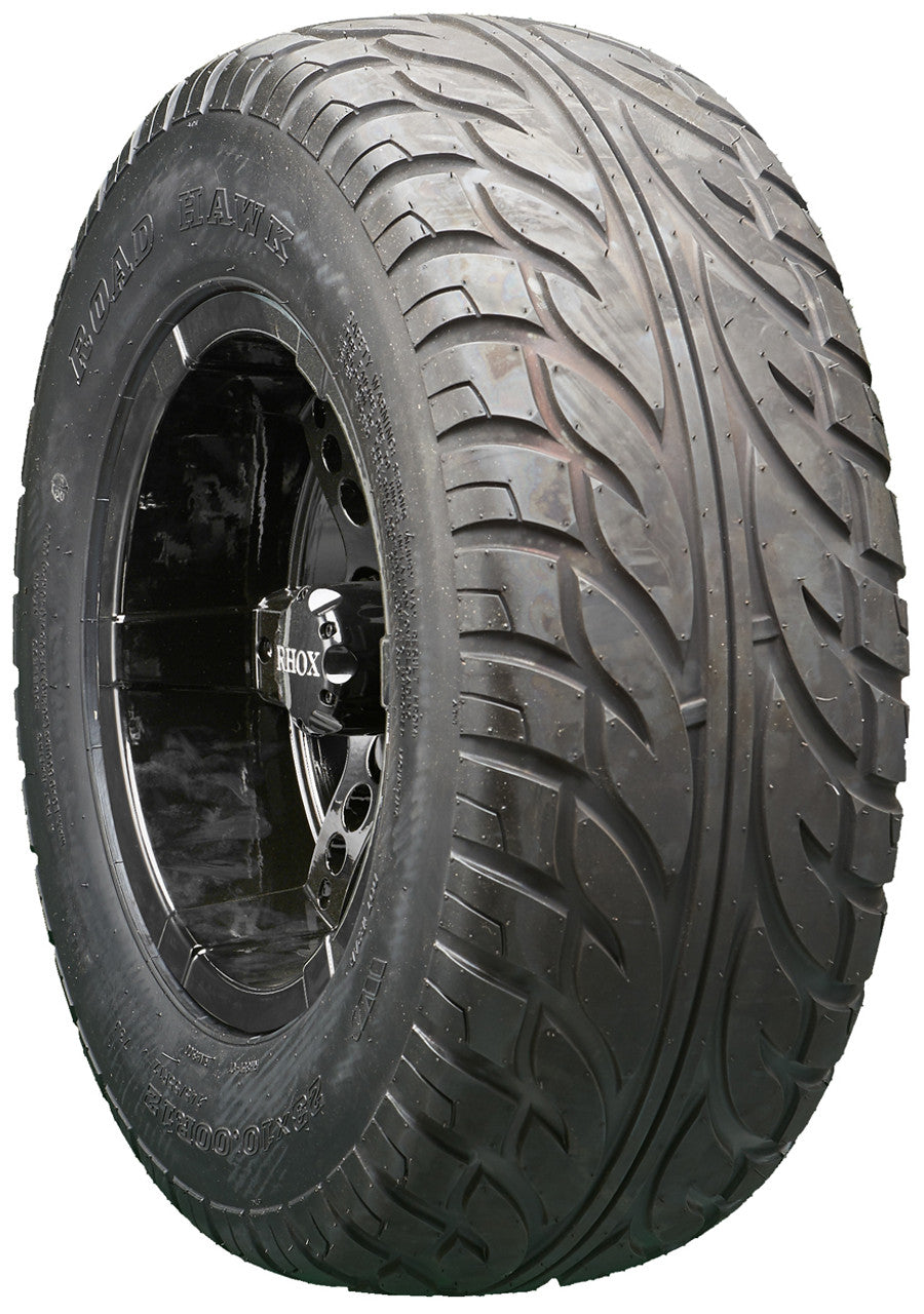 Golf Cart Wheels and Tires - RHOX RX252 Black 12" - All-Terrain