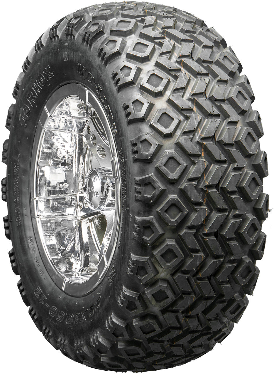 Golf Cart Wheels and Tires - RHOX RX254 Chrome 12" - All-Terrain