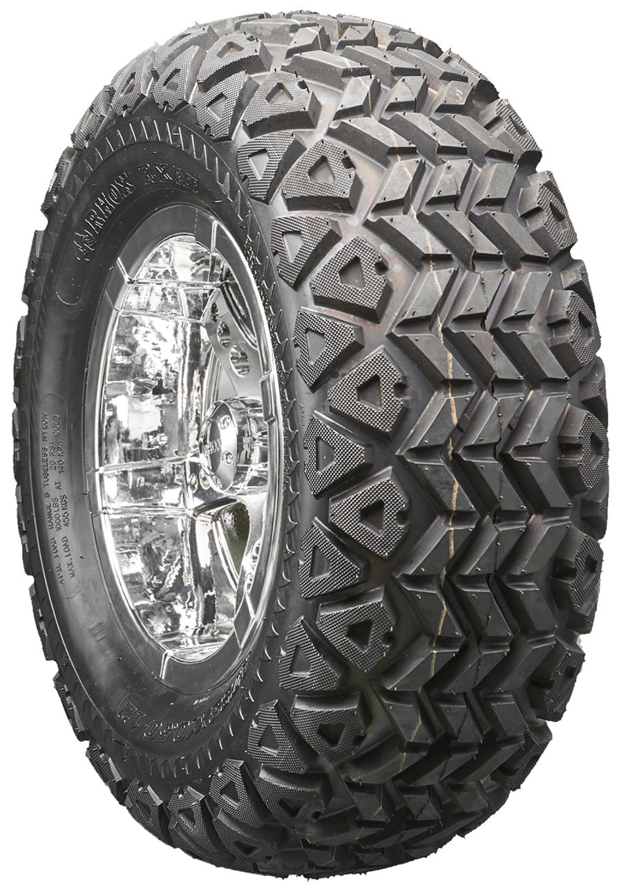 Golf Cart Wheels and Tires - RHOX RX254 Chrome 12" - All-Terrain