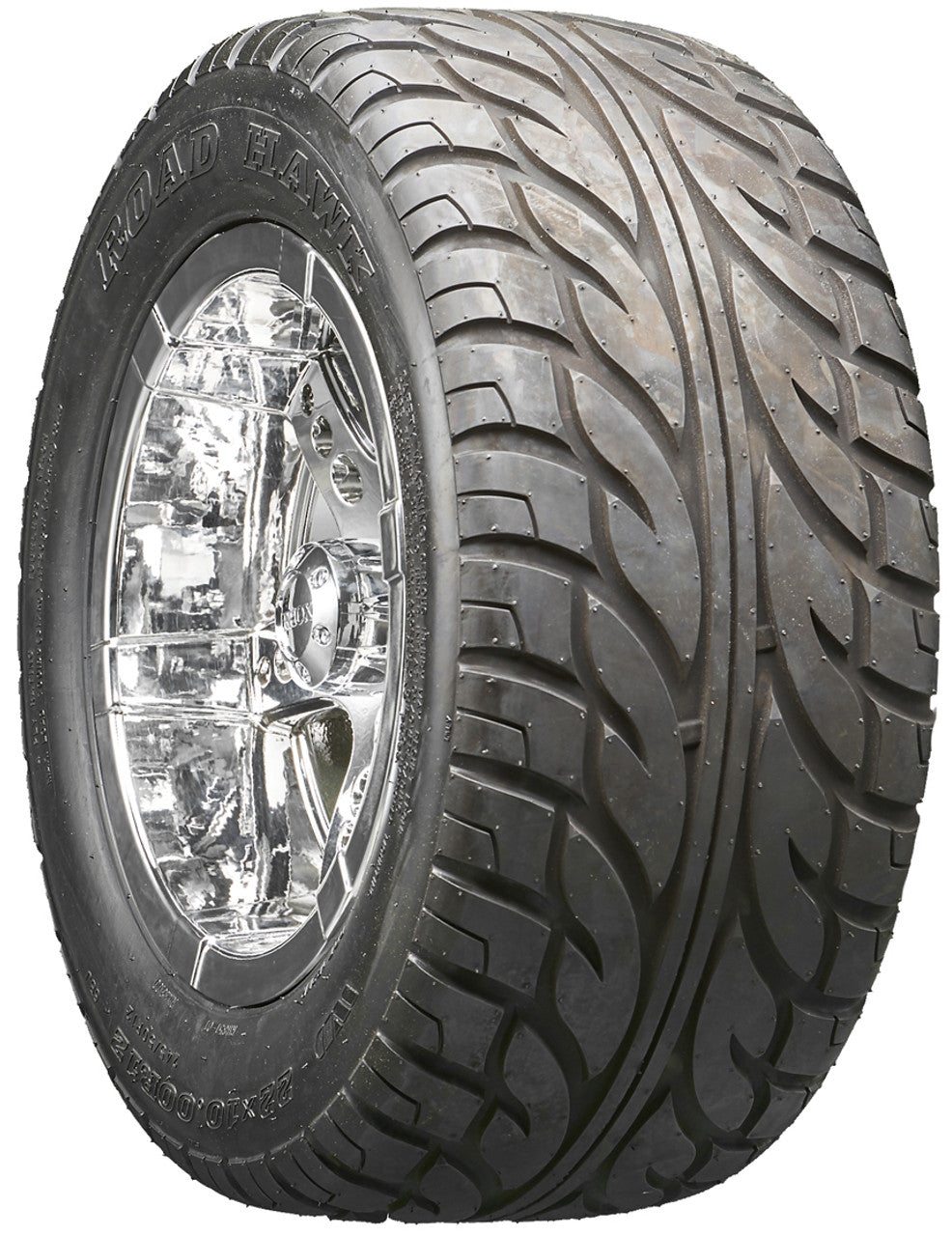 Golf Cart Wheels and Tires - RHOX RX254 Chrome 12" - All-Terrain