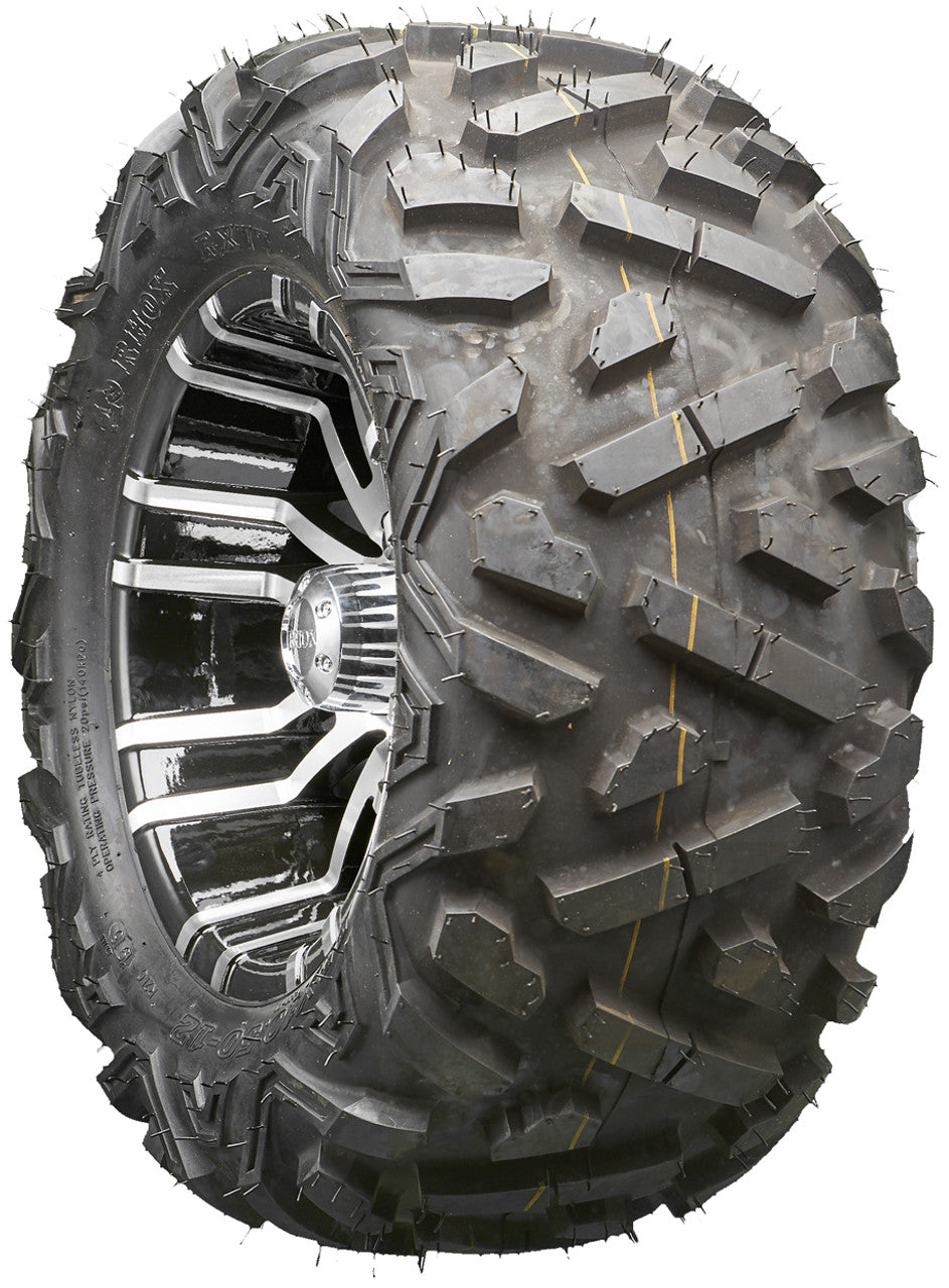 Golf Cart Wheels and Tires - RHOX RX270 Machined 12" - All-Terrain