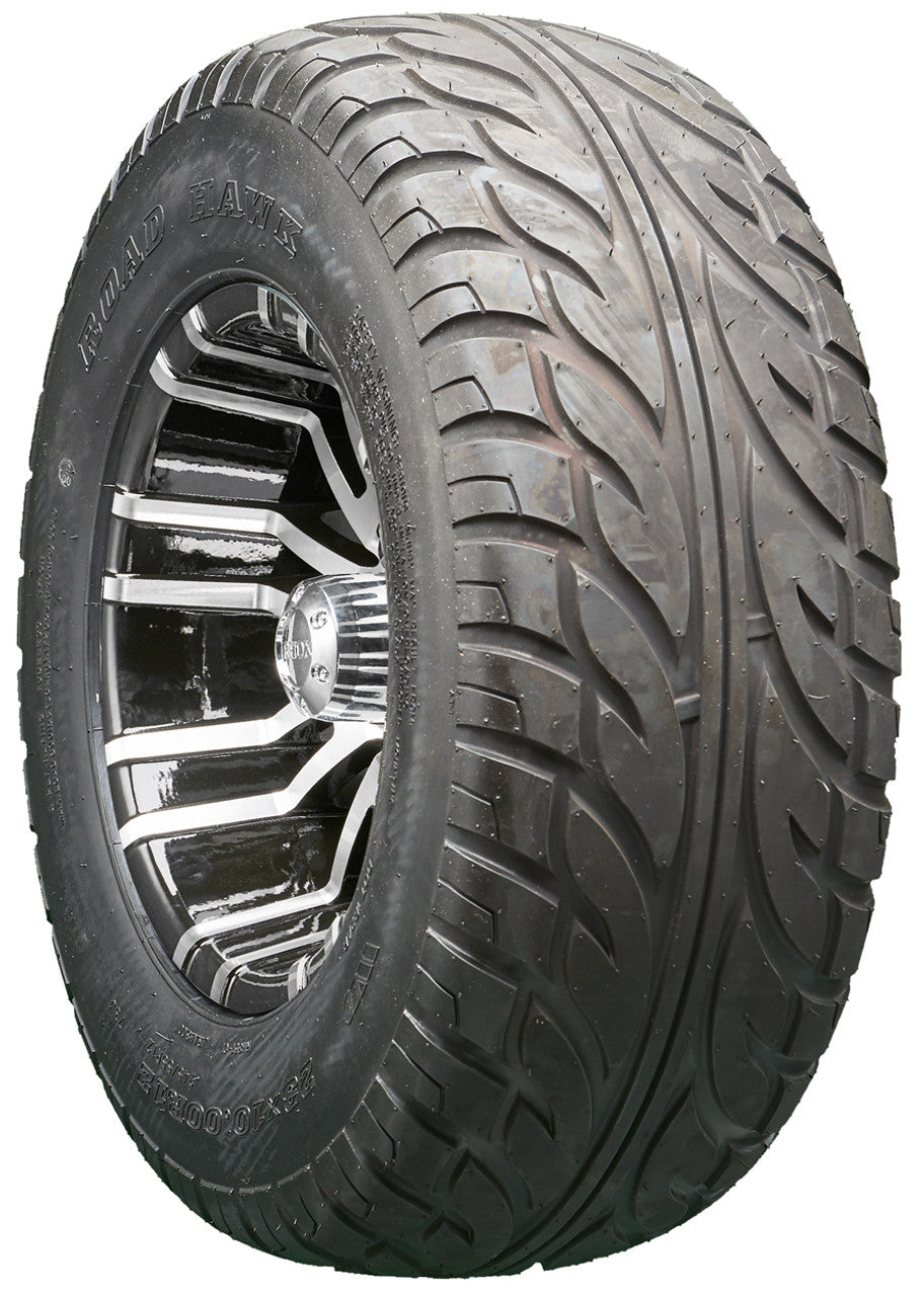 Golf Cart Wheels and Tires - RHOX RX270 Machined 12" - All-Terrain
