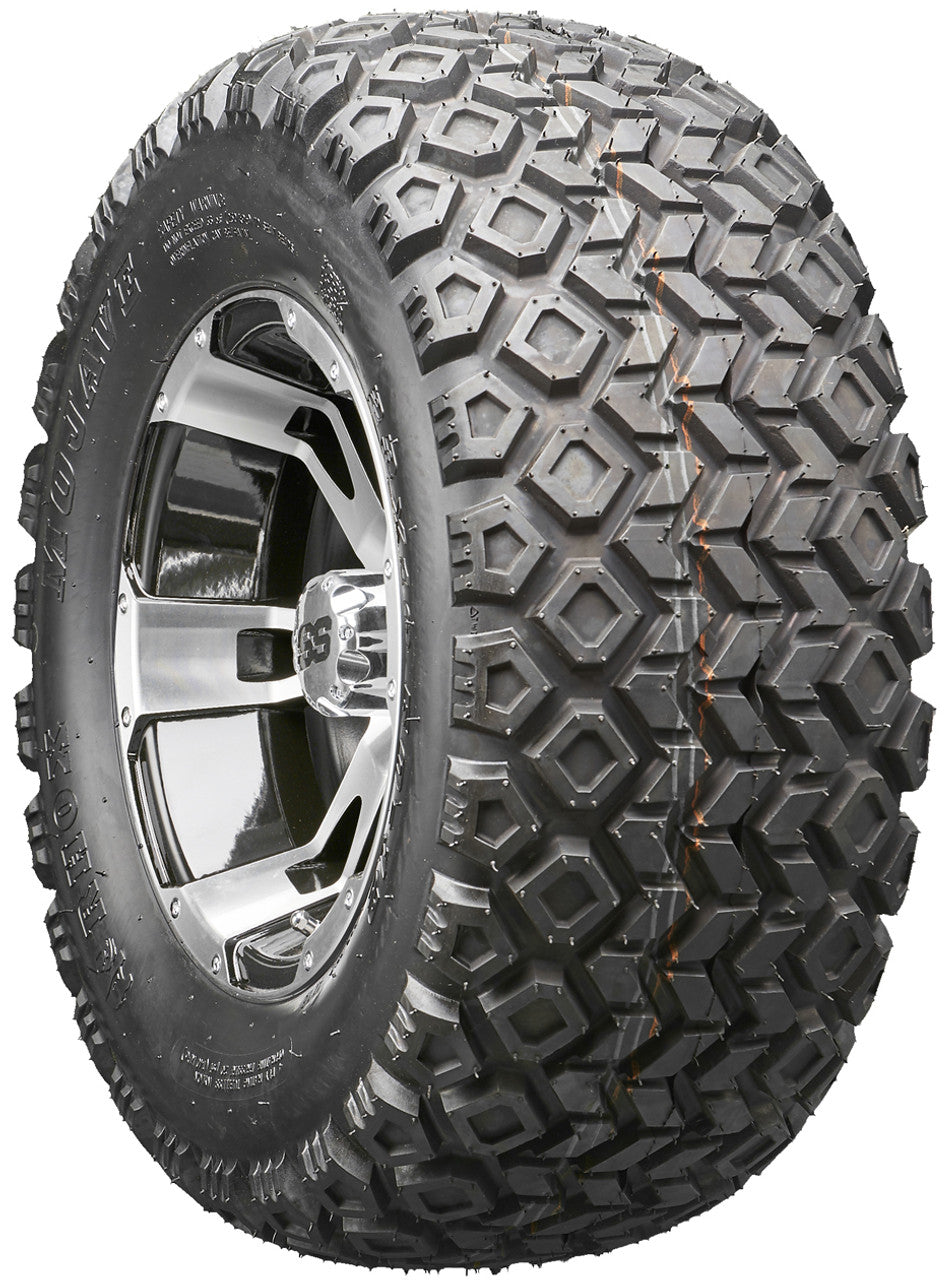 Golf Cart Wheels and Tires - RHOX RX320 Machined 12" - All-Terrain