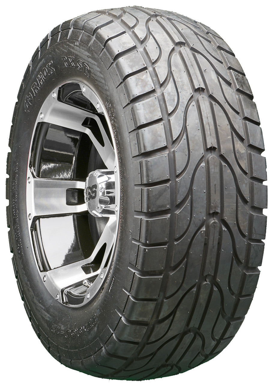 Golf Cart Wheels and Tires - RHOX RX320 Machined 12" - All-Terrain