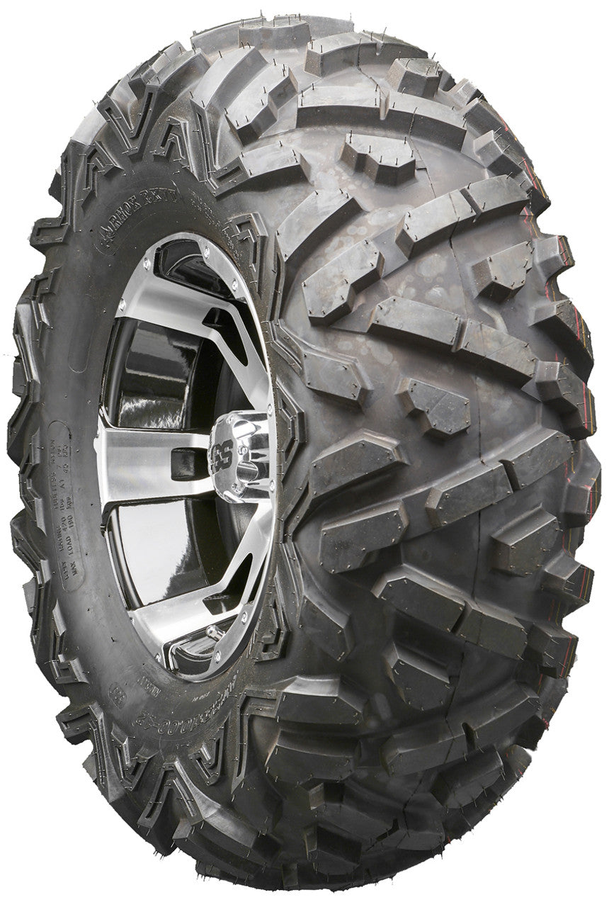 Golf Cart Wheels and Tires - RHOX RX320 Machined 12" - All-Terrain