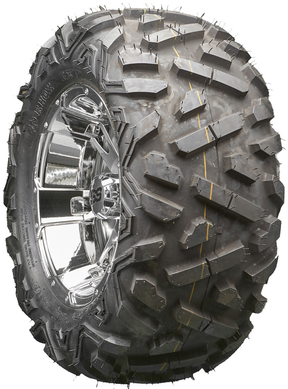 Golf Cart Wheels and Tires - RHOX RX322 Chrome 12" - All-Terrain