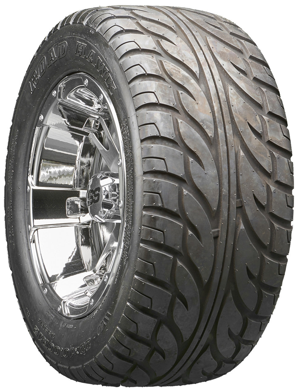 Golf Cart Wheels and Tires - RHOX RX322 Chrome 12" - All-Terrain