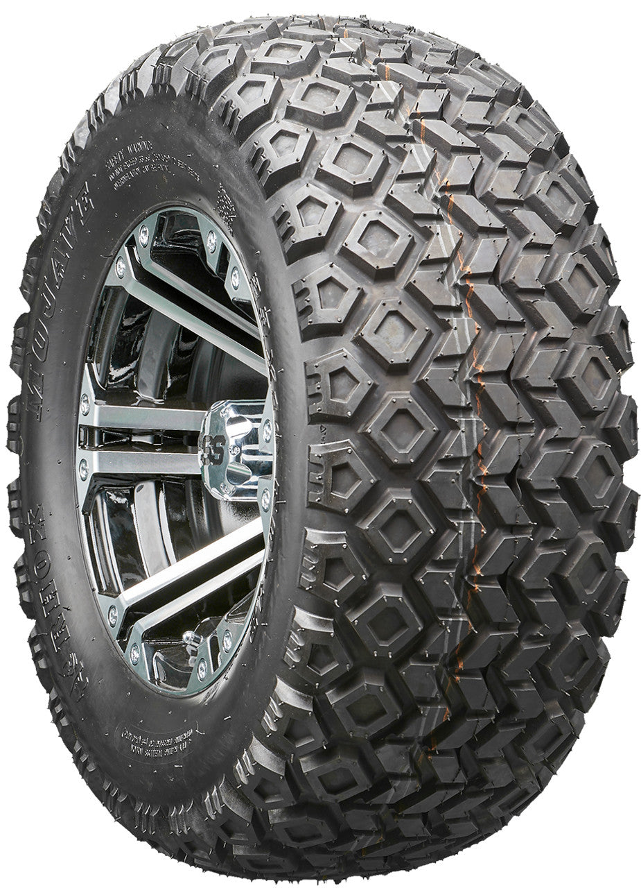 Golf Cart Wheels and Tires - RHOX RX330 Machined 12" - All-Terrain