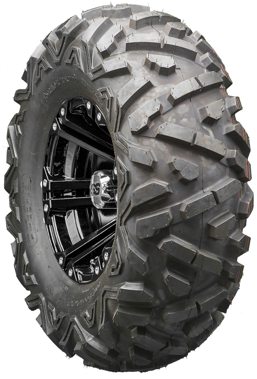 Golf Cart Wheels and Tires - RHOX RX331 Black 12" - All-Terrain