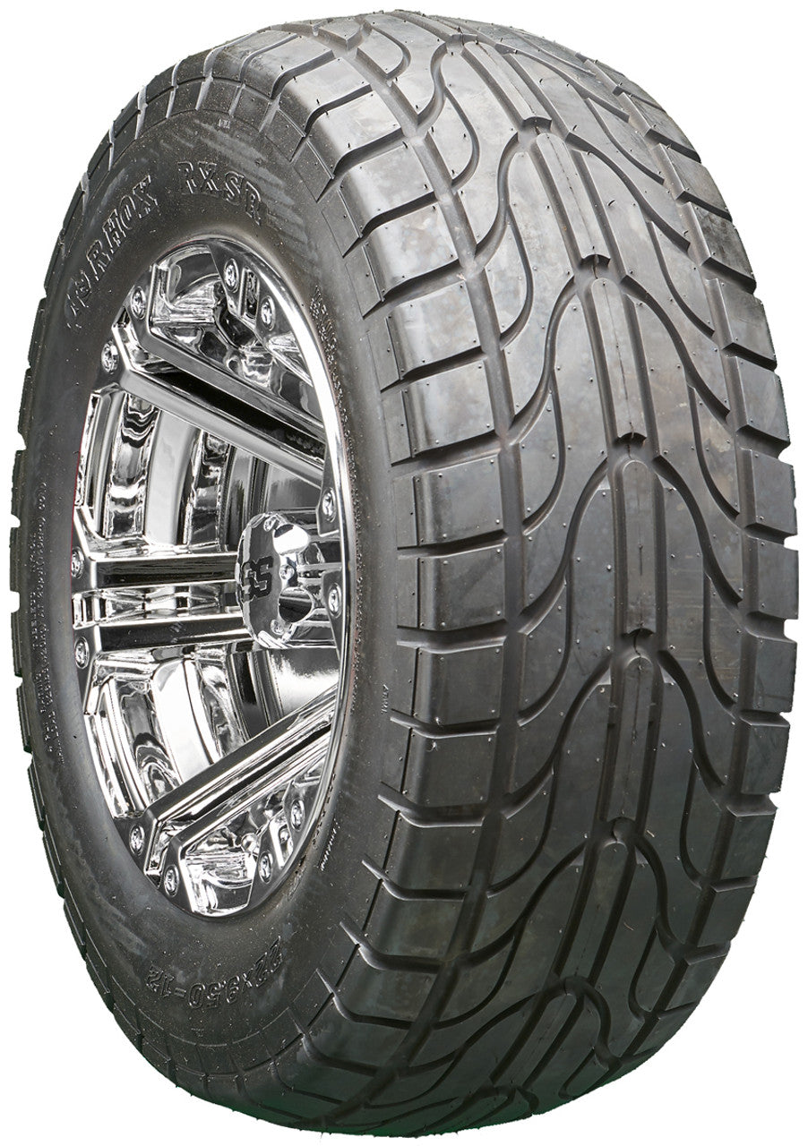 Golf Cart Wheels and Tires - RHOX RX332 Chrome 12" - All-Terrain