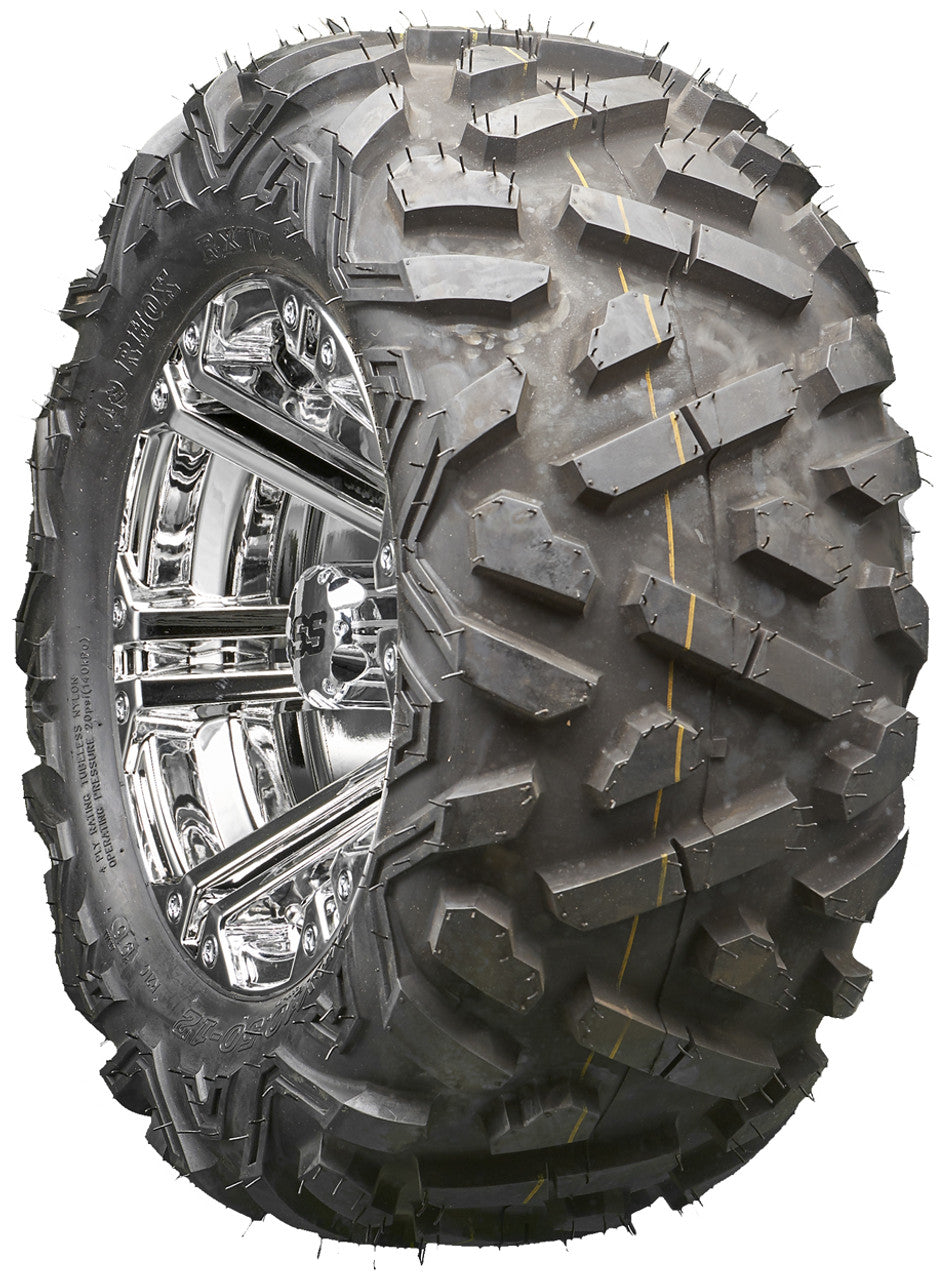 Golf Cart Wheels and Tires - RHOX RX332 Chrome 12" - All-Terrain