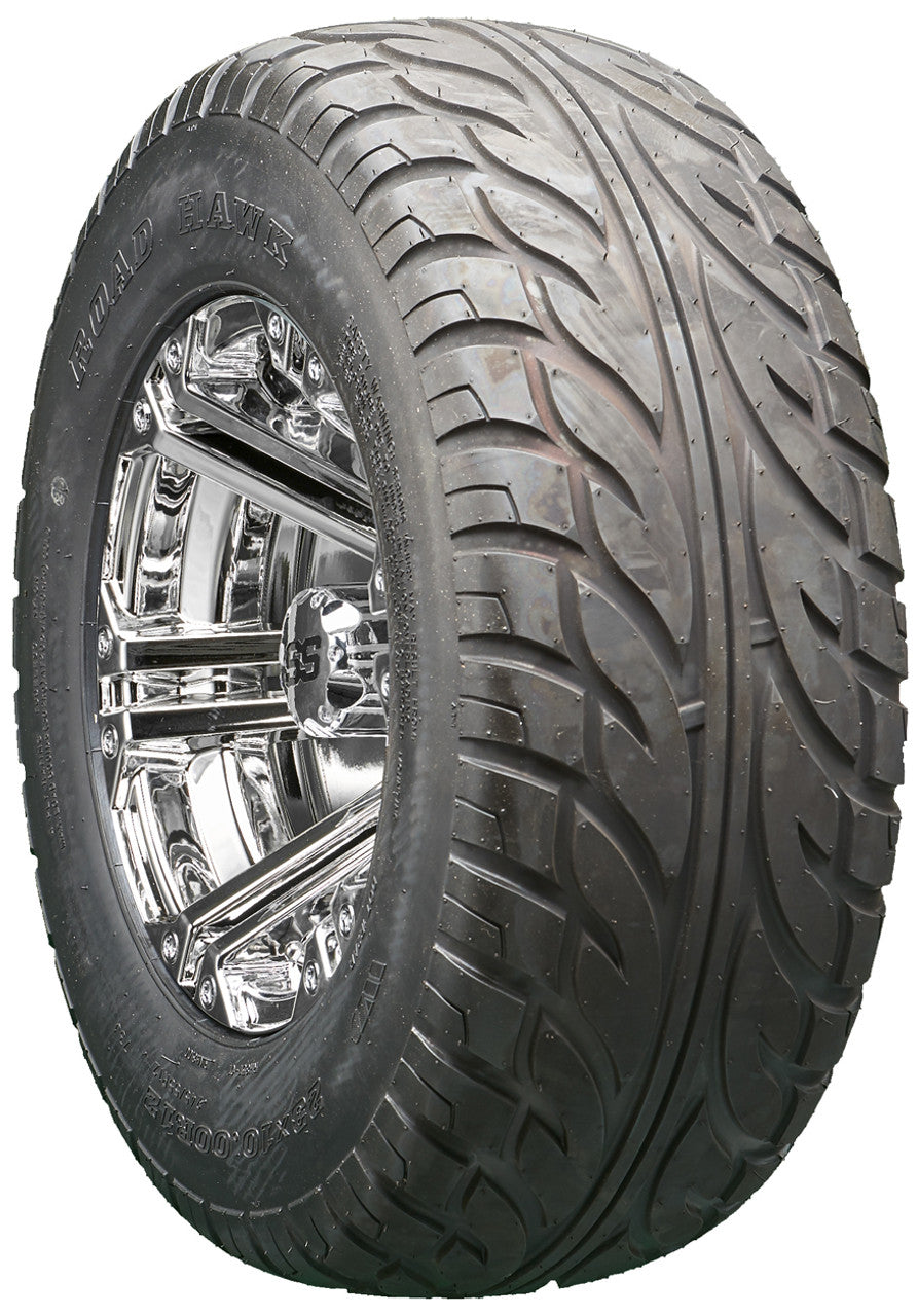 Golf Cart Wheels and Tires - RHOX RX332 Chrome 12" - All-Terrain