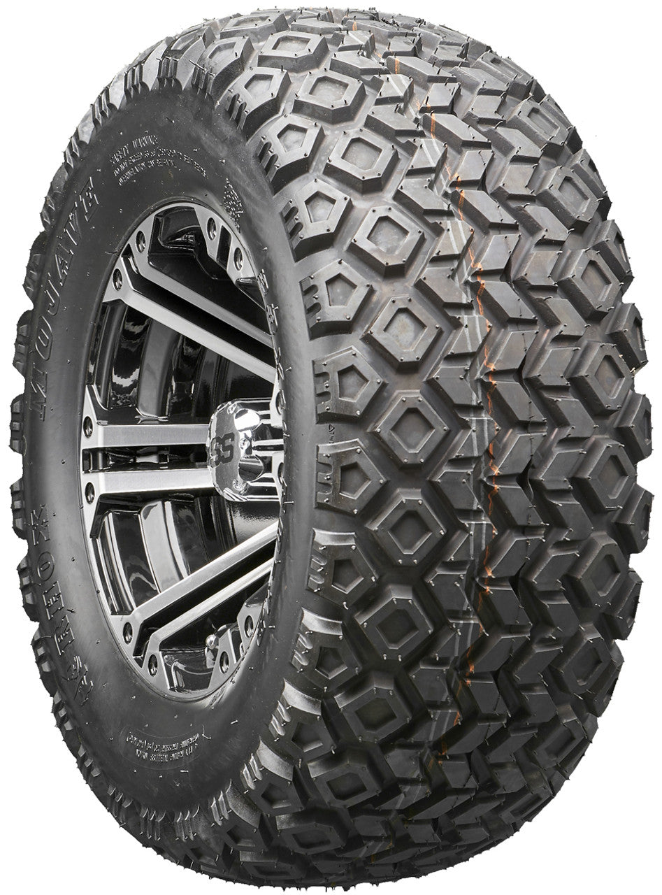 Golf Cart Wheels and Tires - RHOX RX333 Machined 12" - All-Terrain