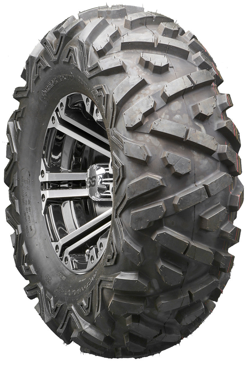 Golf Cart Wheels and Tires - RHOX RX333 Machined 12" - All-Terrain