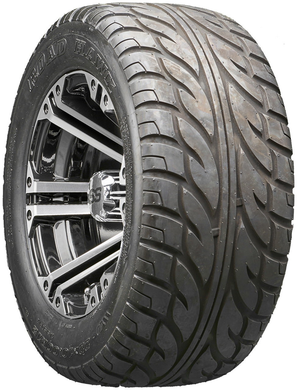 Golf Cart Wheels and Tires - RHOX RX333 Machined 12" - All-Terrain