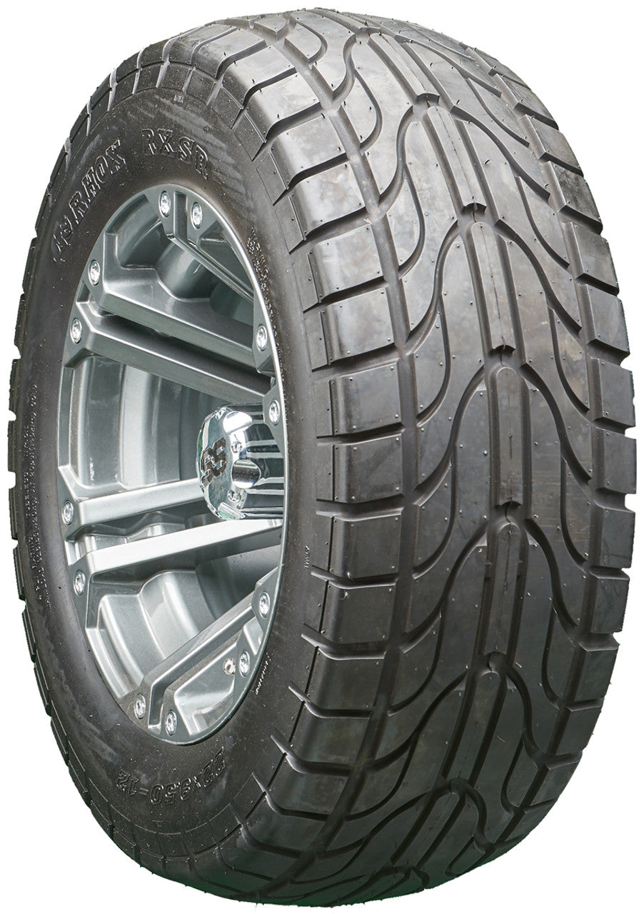 Golf Cart Wheels and Tires - RHOX RX335 Gun Metal 12" - All-Terrain